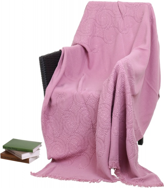 Плед Beja 130x170 см розовый La Nuit 