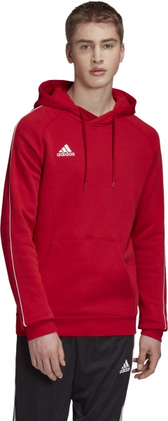 Джемпер Adidas CORE18 HOODY CV3337 р. 2XL червоний