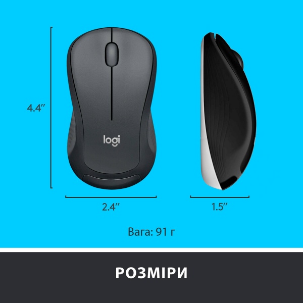 Комплект клавіатура та миша Logitech MK540 ADVANCED Wireless Keyboard and Mouse Combo (L920-008685) 