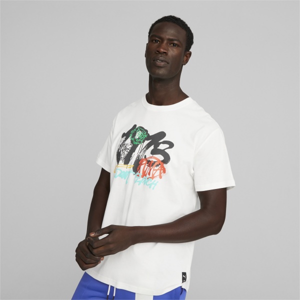 Футболка Puma SHOWCASE TEE 2 53923701 р.S белый