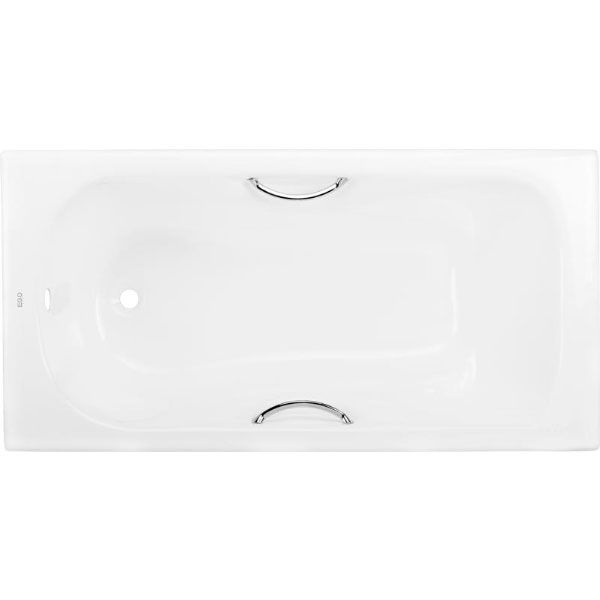 Ванна чугунная EGO Ельзе 150x75 с ручками и ножками