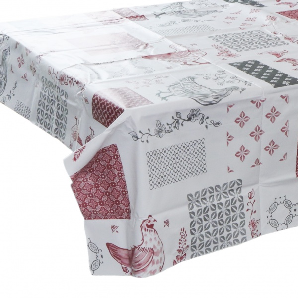 Скатерть Rooster 140x110 см белый с рисунком UP! (Underprice) 