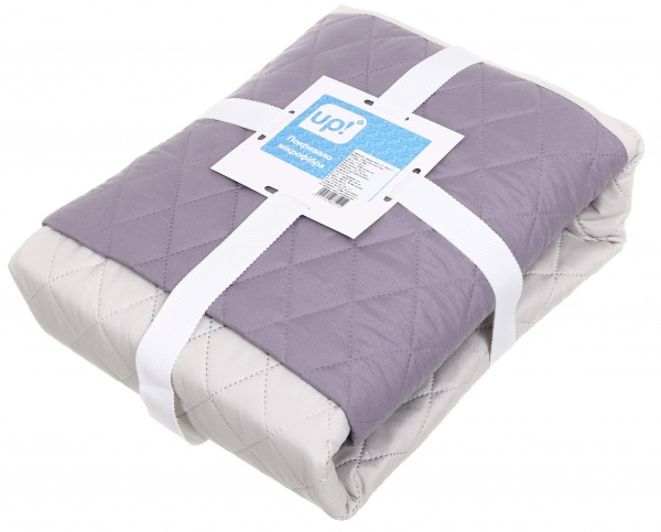 Покрывало Rainy Day 160x215 см UP! (Underprice) серо-бежевый 