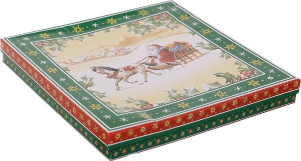 Блюдо кругле Santa Christmas Collection 26 см Lefard 