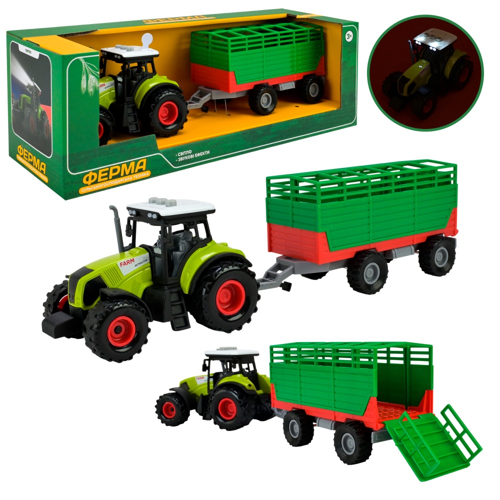 Трактор с прицепом Shantou AP9922