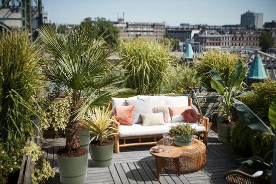 Вазон пластиковый Elho greenville round 25 см круглый зеленый (8711904332433) 