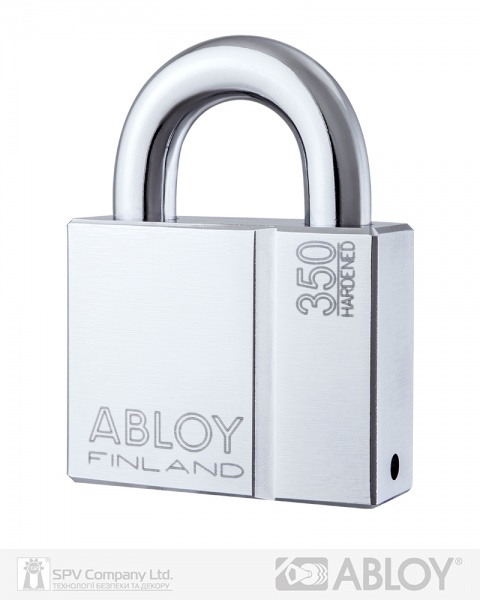 Замок навісний Abloy PL 350 Protec2 2KEY 25x14 мм відкритий (амбарний) 