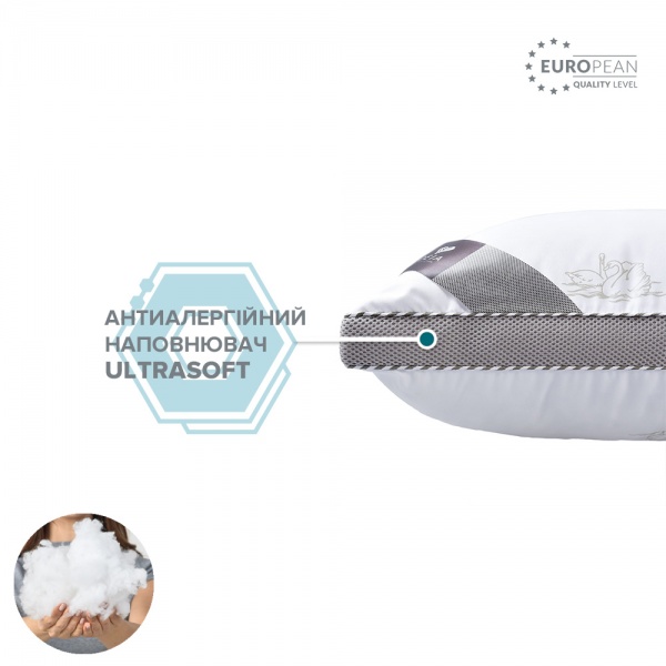 Подушка однокамерная Classica Soft 50х70 см IDEIA