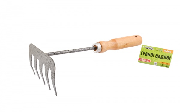 Грабельки ручные MasterTool 255x95 мм (14-6191)