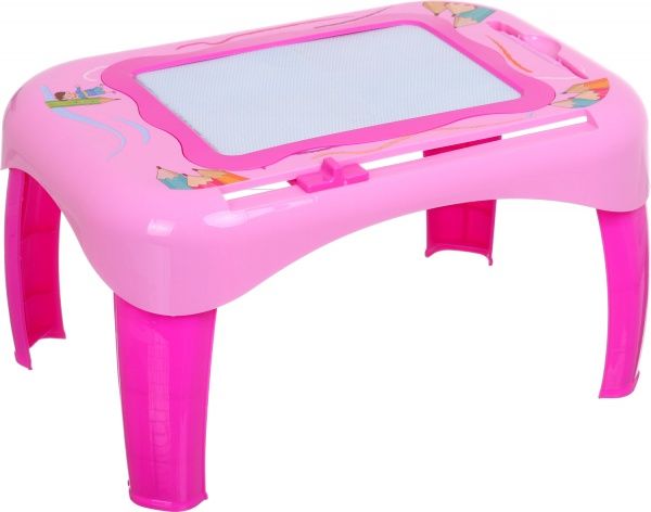 Навчальний столик Shantou магнітний рожевий YM885