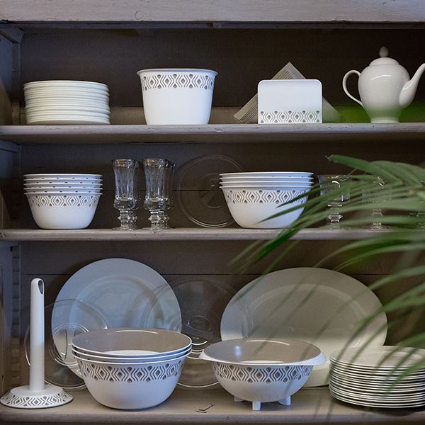 Подставка для салфеток Tosca бело-коричневая (55350) Stefanplast