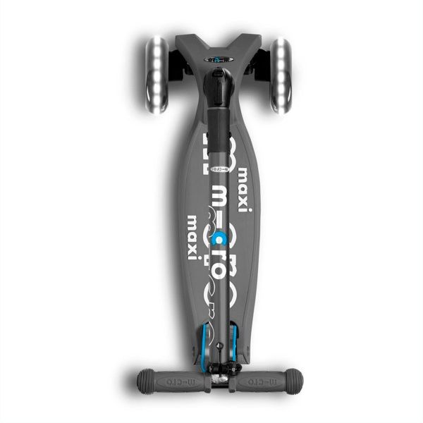 Самокат Micro Mobillity Systems Maxi Deluxe LED черный MMD094 