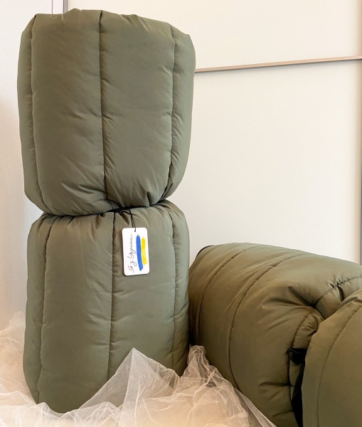 Спальный мешок с капюшоном и чехлом 225х85 см