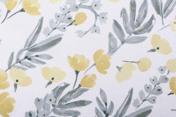 Скатерть Asteria 140x220 см белый с рисунком Luna 