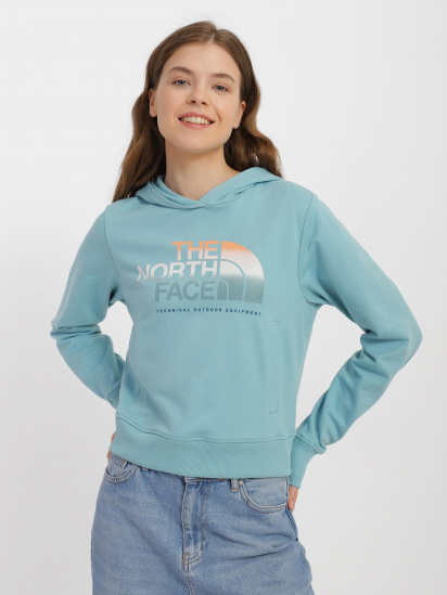 Джемпер THE NORTH FACE W D2 GRAPHIC CROP HOODIE NF0A83FGLV21 р. L блакитний