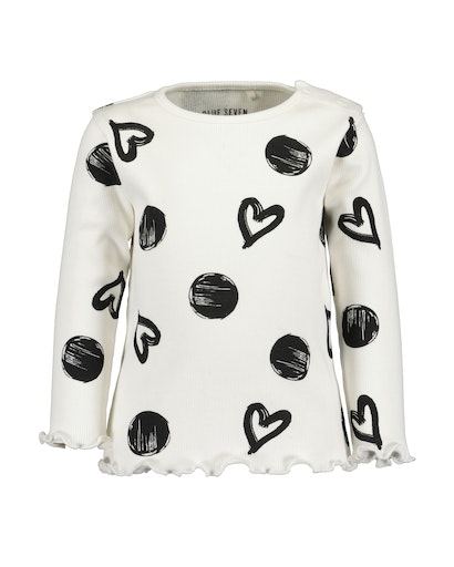 Реглан для девочки Blue Seven трикотажный р.80 белый 950611 X* 