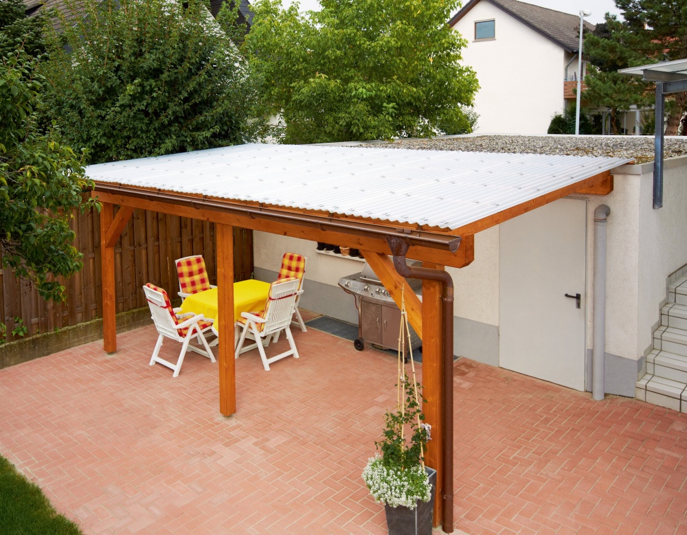 Гофрированный монолитный поликарбонат TOMO Plex 1,1x1045x2000 мм волна текстурированный прозрачный