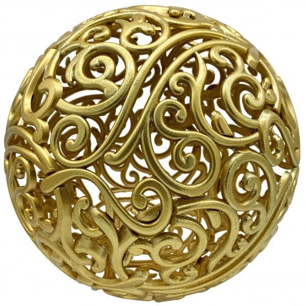 Куля ажурна MISLT d30 см BALL300-3 золото