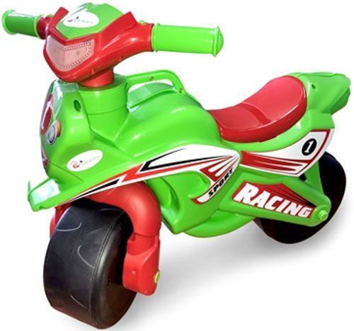 Мотоцикл Doloni зелено-червоний 0139/5