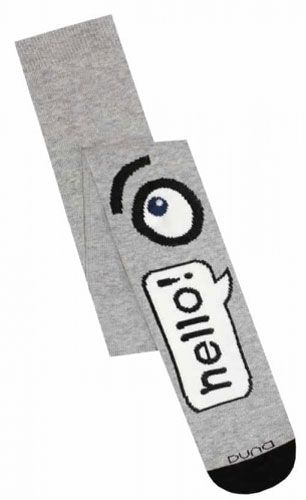 Колготки дитячідля дівчаток Duna 999 р.110 світло-сірий 