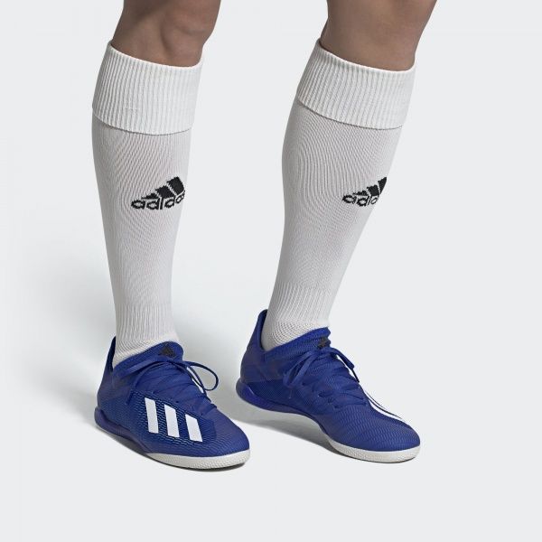 Бутси Adidas X 19.3 IN EG7154 р. UK 10,5 синій