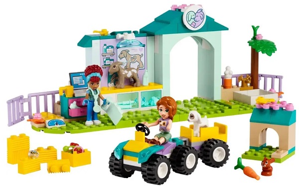 Конструктор LEGO Friends Ветеринарна клініка для сільськогосподарських тварин 42632