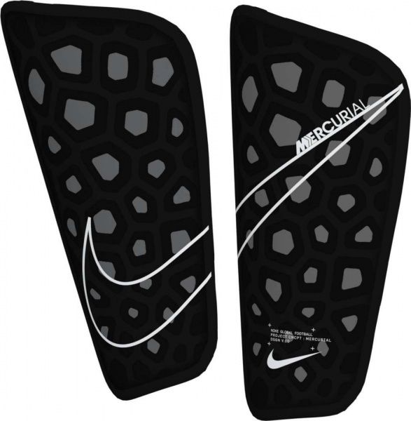 Щитки футбольні Nike Mercurial Lite р. L чорний SP2120-013