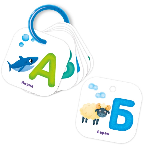 Карточки обучающие Vladi Toys Азбука VT2000-03