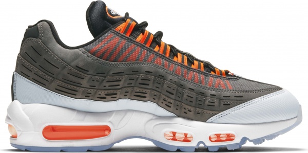 Кроссовки Nike AIR MAX 95 / KIM JONES DD1871-001 р.US 9 разноцветный
