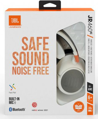 Наушники JBL® JR 460 NC white (JBLJR460NCWHT) 