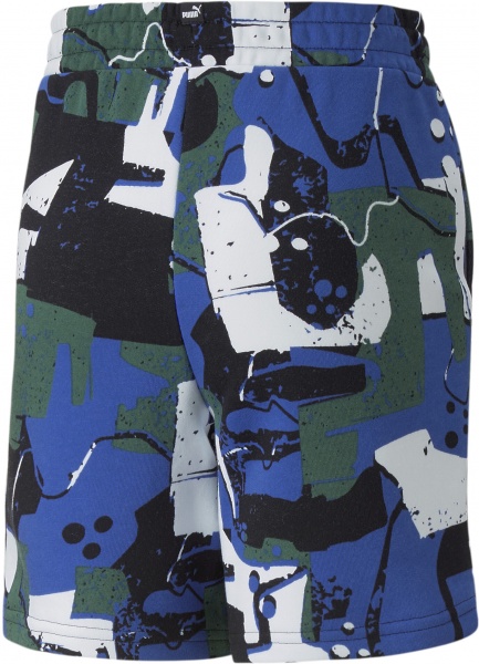Шорты Puma ESS+ STREET ART AOP SHORTS B 67407802 р. 152 разноцветный