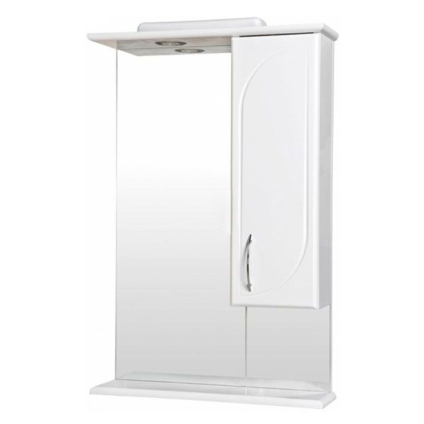 Шкафчик с зеркалом Аква-Родос Оптима ZSP-55P 55x84 см