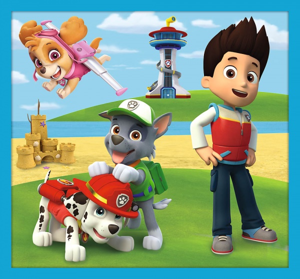 Пазл Trefl 10 в 1 Щенячий патруль 96001