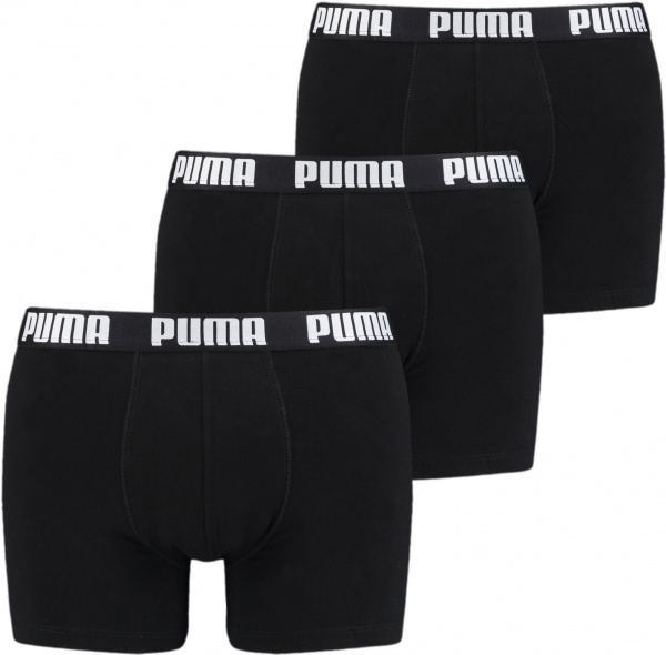 Трусы Puma MEN EVERYDAY BOXER 3P BLACK 93529401 р.XL черный