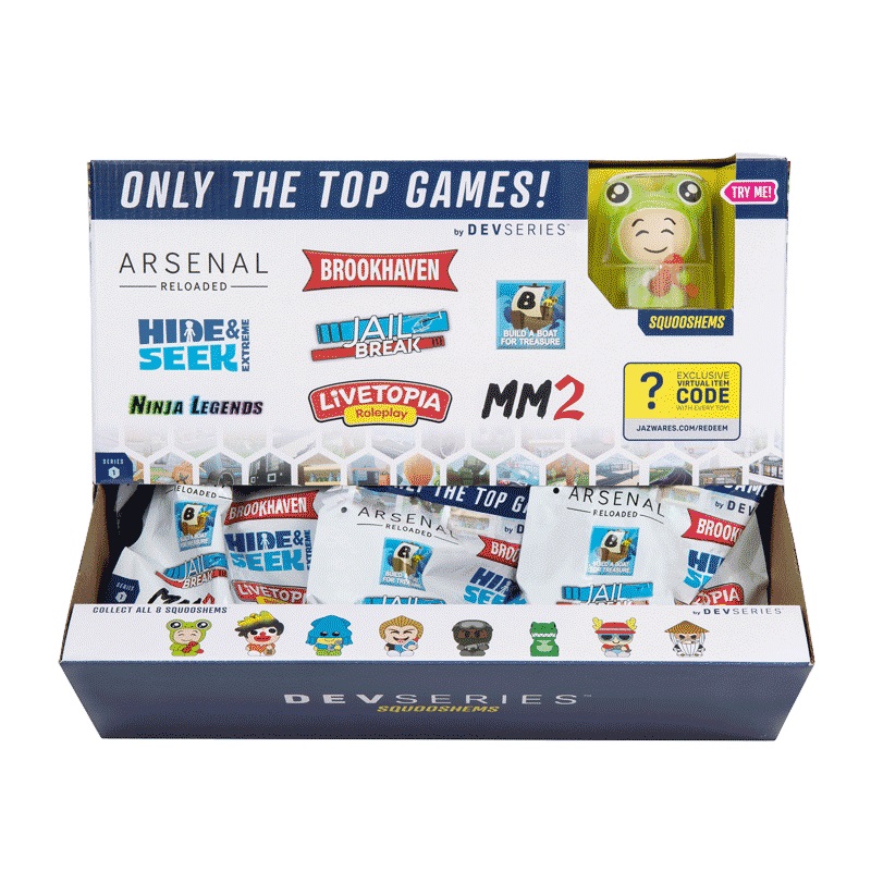 Игровая фигурка-сквиш DevSeries Squooshems Blinds в ассортименте S1 CRS0023