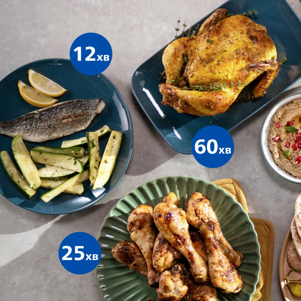 Мультипіч Philips Ovi Dual Flex NA150/00 з кошиком 2-в-1