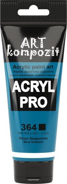 Краска акриловая 364 светло-голубая 75 мл ART Kompozit