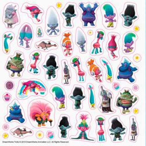 Книга «Книга Тролі. Альбом з наліпками. Твій веселий альбом. (У)»