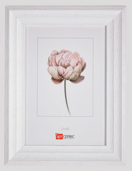 Рамка для фото Арт-Сервіс ЭА-01690 21х30 см білий/білий 