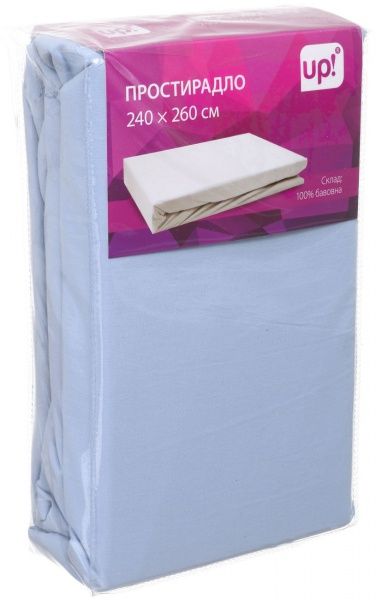 Простирадло 240x260 см в асортименті UP! (Underprice) 