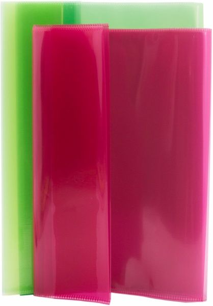 Обложки для учебников Полимер 8 кл флуоресцентные рельефный шов