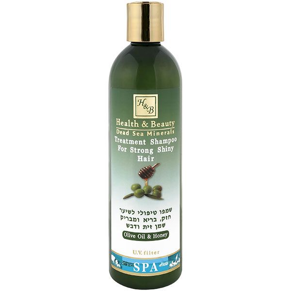 Шампунь Health and Beauty для сухого та ламкого волосся з оливковою олією та медом 400 мл