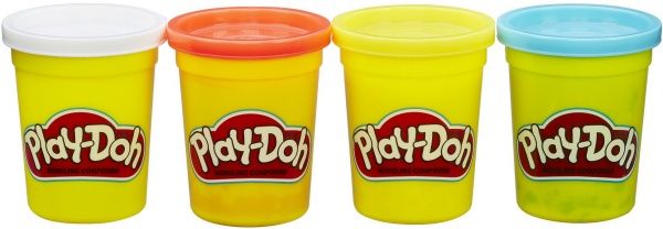 Набор для лепки Play-Doh 4 баночки в ассортименте B5517