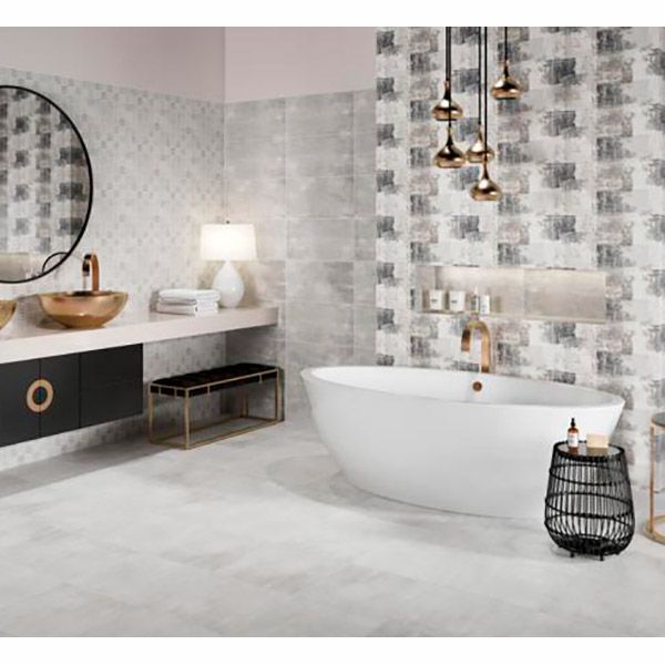 Плитка Opoczno Аврора світло-сіра 30x60 