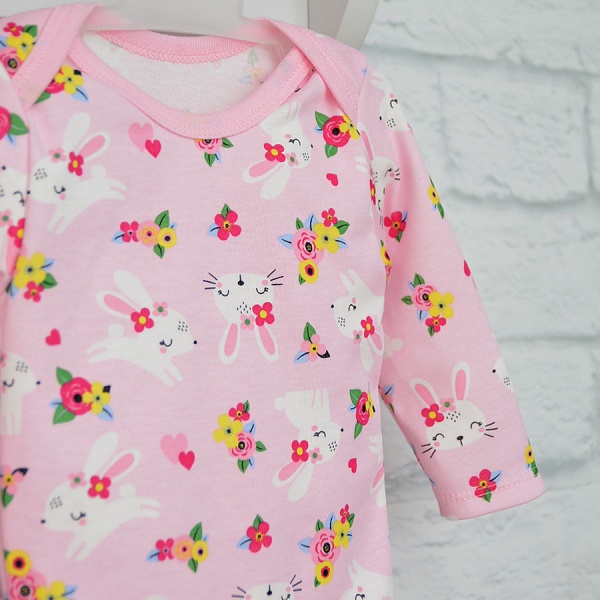 Комплект детской одежды Blanka Зайцы розовый р.80 12827 