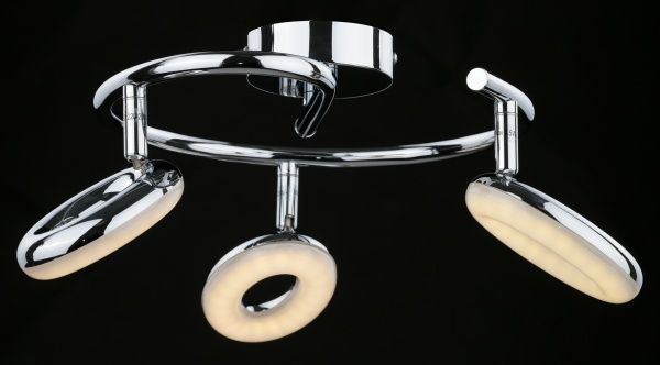 Спот Arte Lamp LAMP A8972PL-3CC 3x4 Вт хром Ciambella 