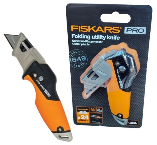 Нож складной Fiskars CarbonMax 1061193