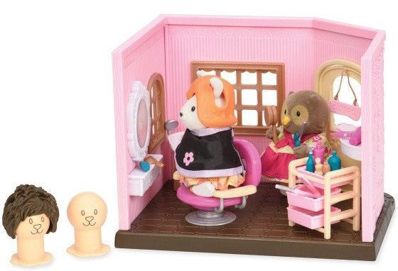 Игровой набор Li'l Woodzeez Парикмахерская маленькая 6163Z 