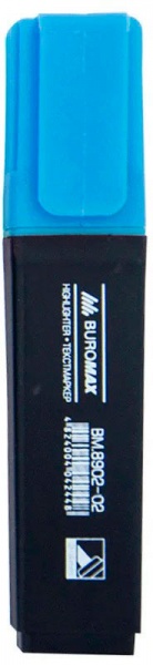 Маркер текстовый Buromax Jobmax синий BM.8902-02 
