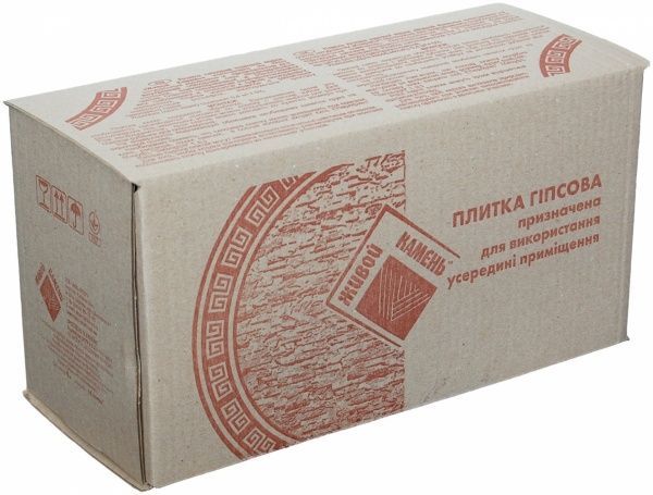 Плитка гипсовая уголок Живой камень Живой камень 1,2 пог.м 